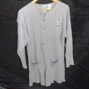 Vintage Waffle Bugs Bunny Oversized Romper